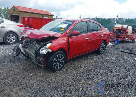 2014 Nissan Versa 1.6 Sv from USA, damaged, VIN 3N1CN7AP9EL826393